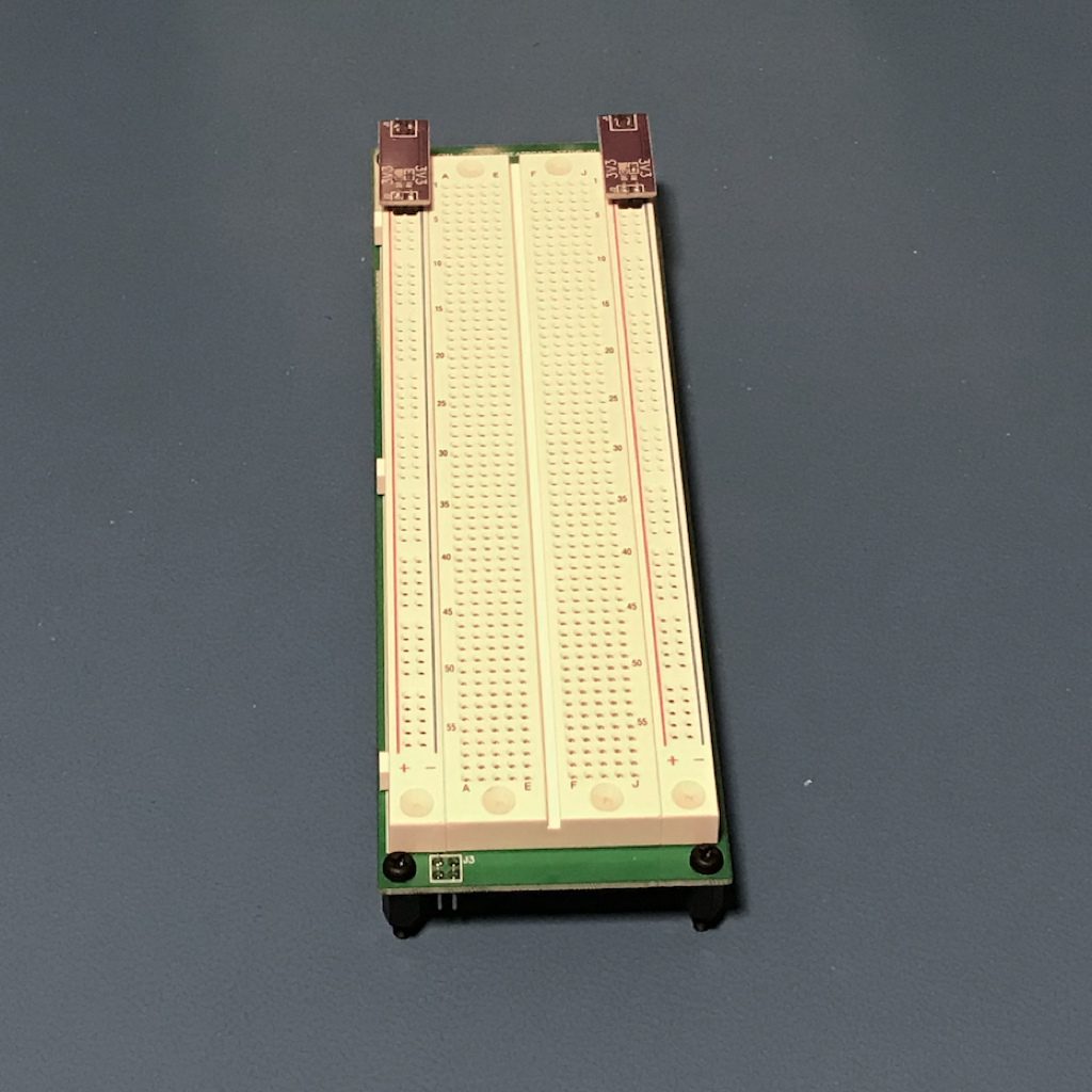 Photo of a 1012A Horizontal Breadboard stamp